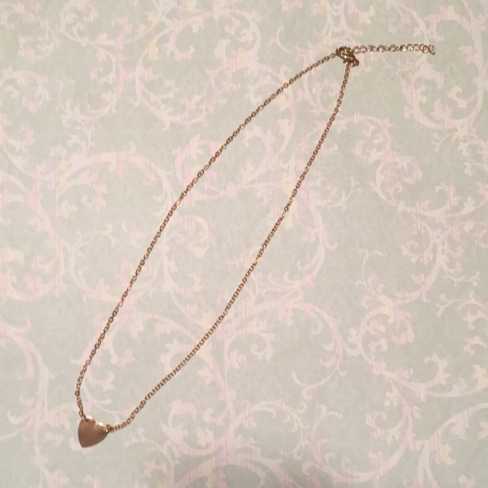 💖Gold heart necklace - Picture 6 of 8